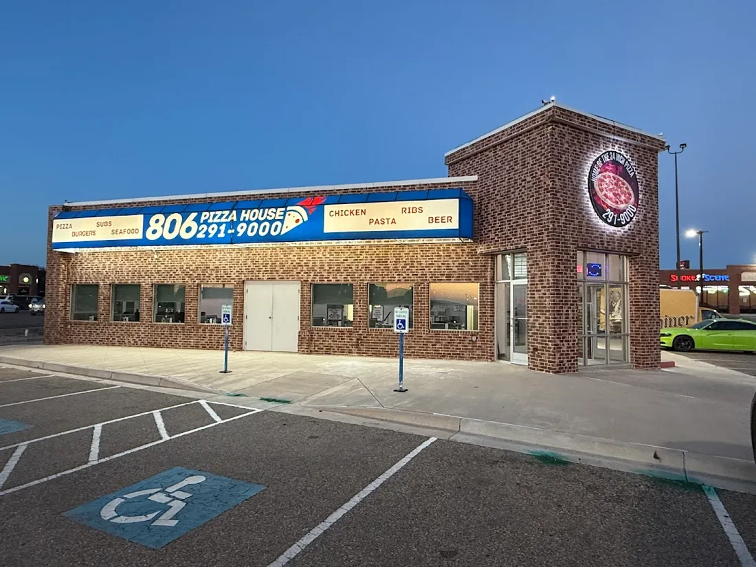 806 Pizza House — Pizza & Delivery, Plainview, TX