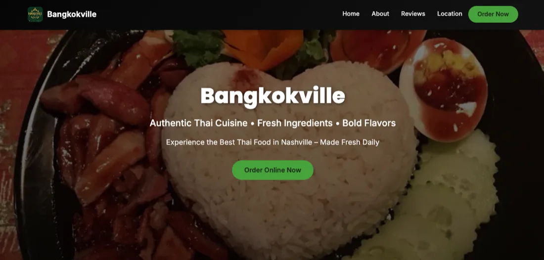 Bangkokville — Thai Cuisine, Nashville, TN