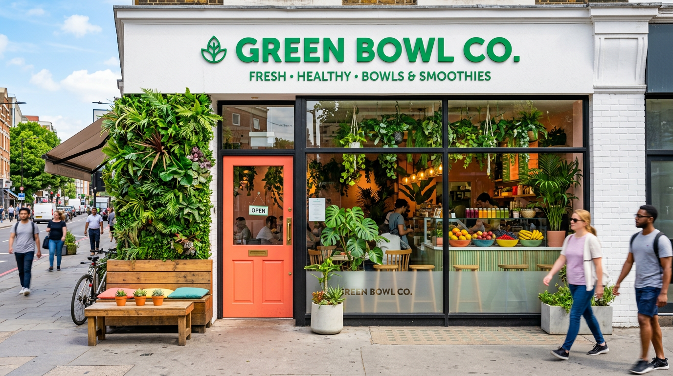 Green Bowl Co. — Health Café