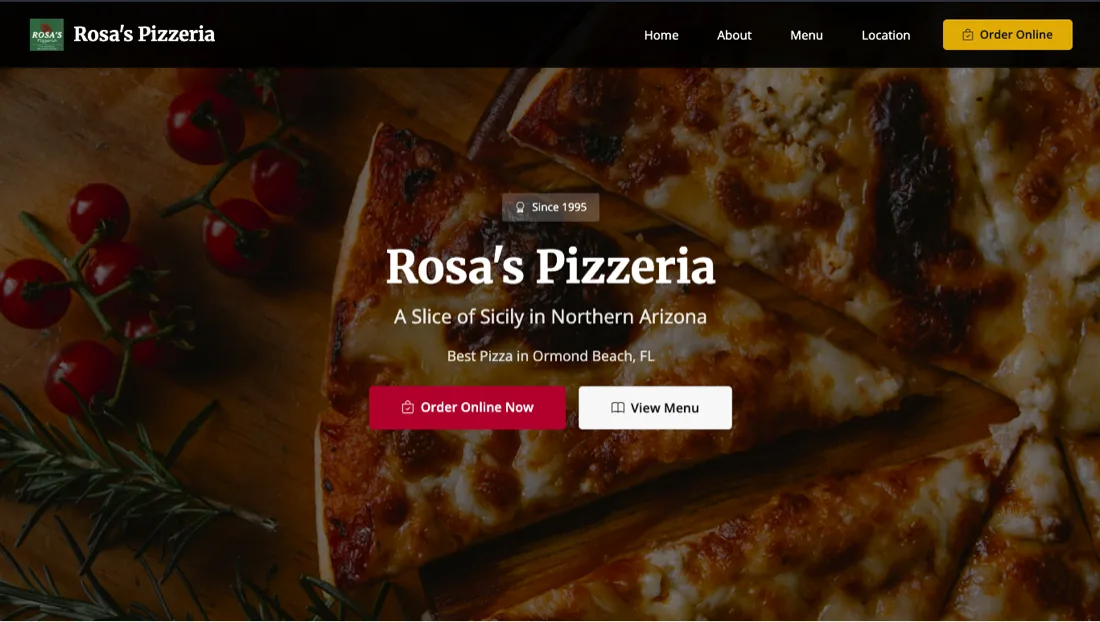 Rosa's Pizzeria — Pizzeria, Valley Stream, NY