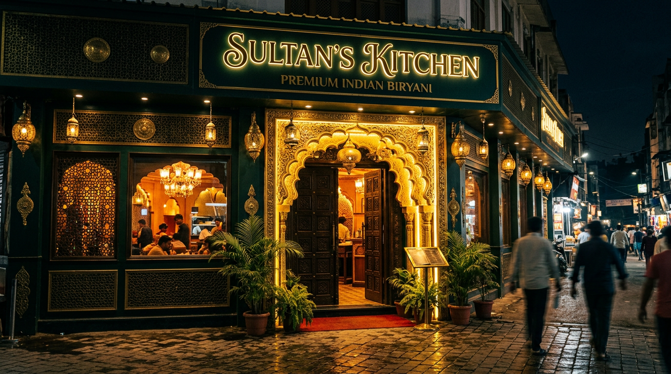 Sultan's Kitchen — Biryani & Kebabs